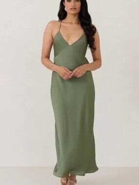 Park & Fifth - Davenport Dress in Green